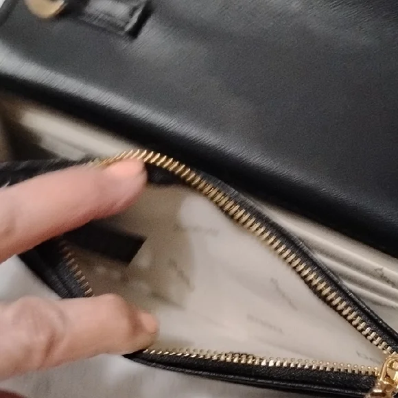 BEBE Beaded Texture Leopard Print Chain Bag - Picture 4 of 10